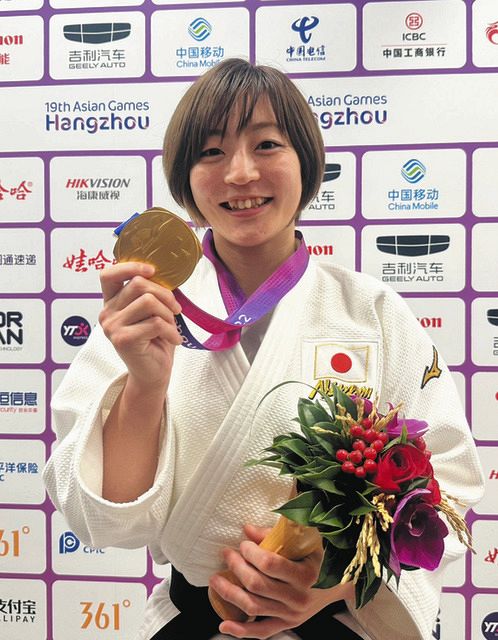 【パリ五輪】日本　金メダル第1号　女子柔道48㌔級　角田夏実　おめでとう